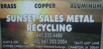 Sunset Sales Metal Recycling